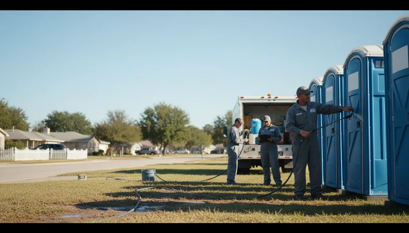 Long-Term Portable Toilet Rental in Cottageville, SC near me